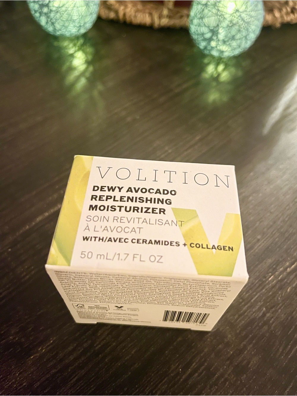 Volition Beauty Dewy Avocado Replenishing Moisturizer Full Size 1.7oz NIB